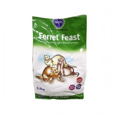 Alpha Ferret Feast Ferret Food 2.5kg. Cheap Prices VetShop